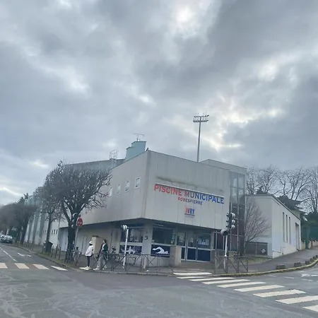 Appartement Pres Du Stade De France + Parking Gratuit Saint-Denis  Exterior foto