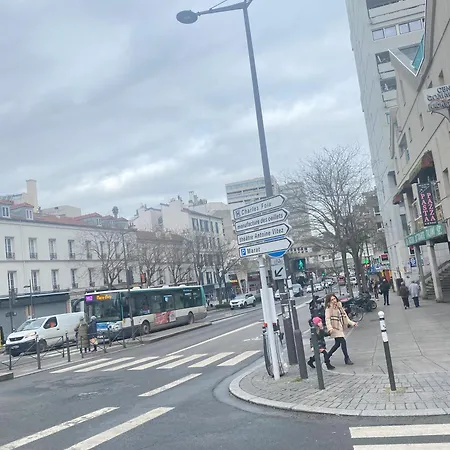 Appartement Pres Du Stade De France + Parking Gratuit Saint-Denis  Exterior foto